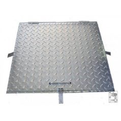 Aknafedlap horganyzott 60x60