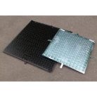 Aknafedlap horganyzott 60x60