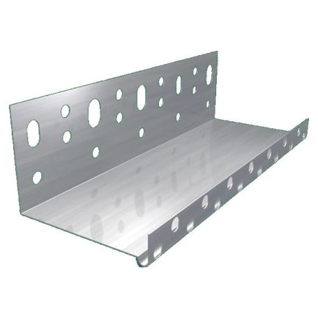 Alu lábazati indító profil U alakú 160mm x 2,5 méter