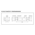 Betongerenda E7-48 vasbeton födémgerenda