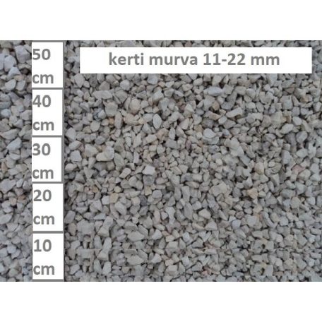 Dolomit murva, kerti murva különböző szemcseméret