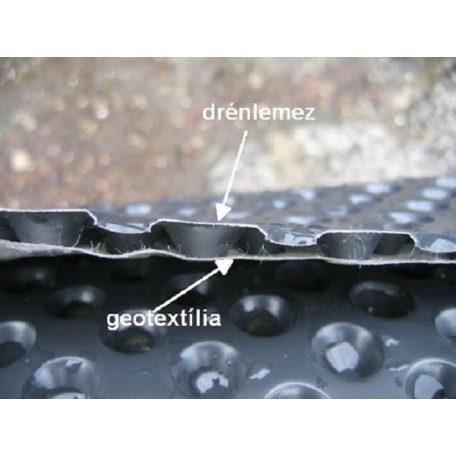 Drain lemez 8mm vastag, 400g/m2, három szélességben