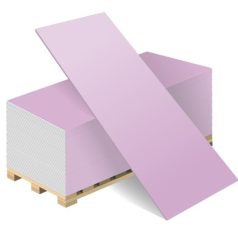 Tűzálló gipszkarton lap 2000x1250x12,5mm