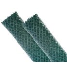 Drótfonat, drótháló PVC Bevonatos Zöld 