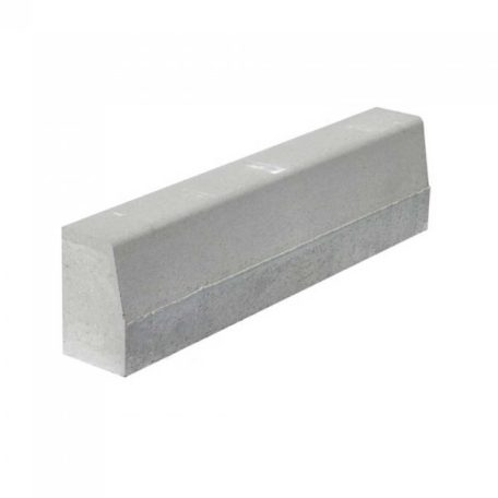 Leier Quartz kiemelt útszegélykő 100x15/25x12 cm szürke