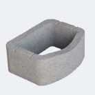 Flóra mini növénytámfal elem  szürke