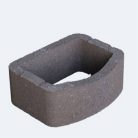 Flóra mini növénytámfal elem  szürke