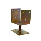 Oszloptartó talpas 100 mm