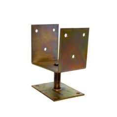 Oszloptartó talpas 100 mm