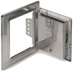 Kéményajtó rozsdamentes Inox (saválló)