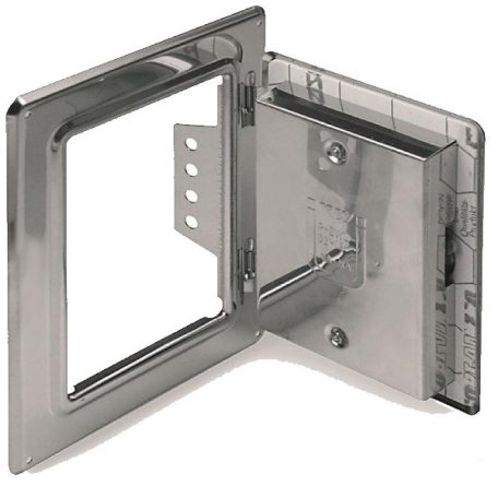 Kéményajtó rozsdamentes Inox (saválló)