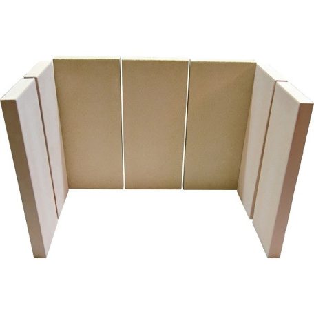 Samott tégla 12x24x4 cm