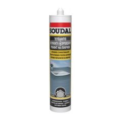 SOUDAL Bitumenes zsindelyragasztó fekete 300 ml