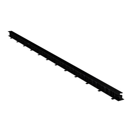 Szellőzőléc 32mm x 1m antracit