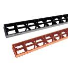 Szellőzőléc 32mm x 1m téglavörös