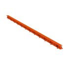 Szellőzőléc 32mm x 1m téglavörös