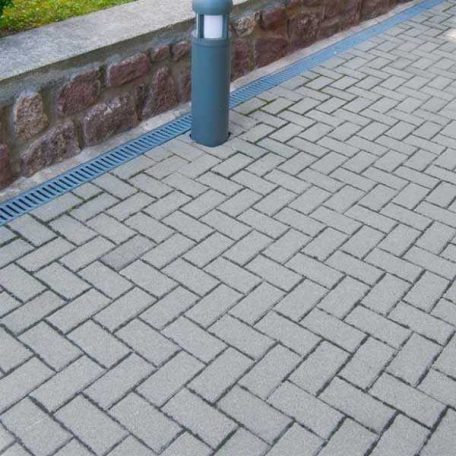 LM térkő 10 x 20 x 6 cm - szürke
