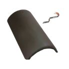 TERRÁN Renova Plus kúpcserép kúprögzítővel - fekete