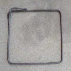 betonacél kengyel 8mm-es betonvasból 17x17 cm